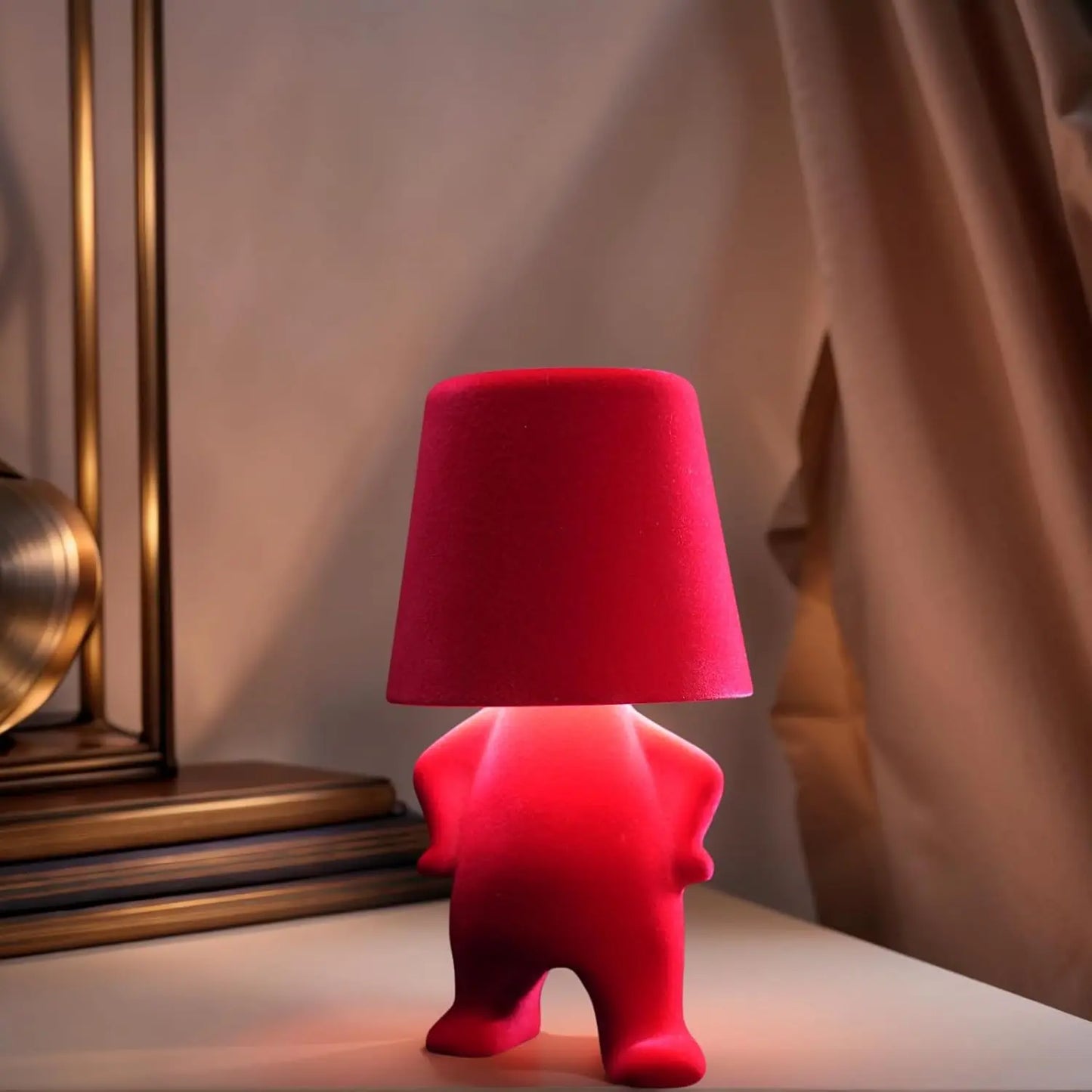 A cute rechargeable lamp