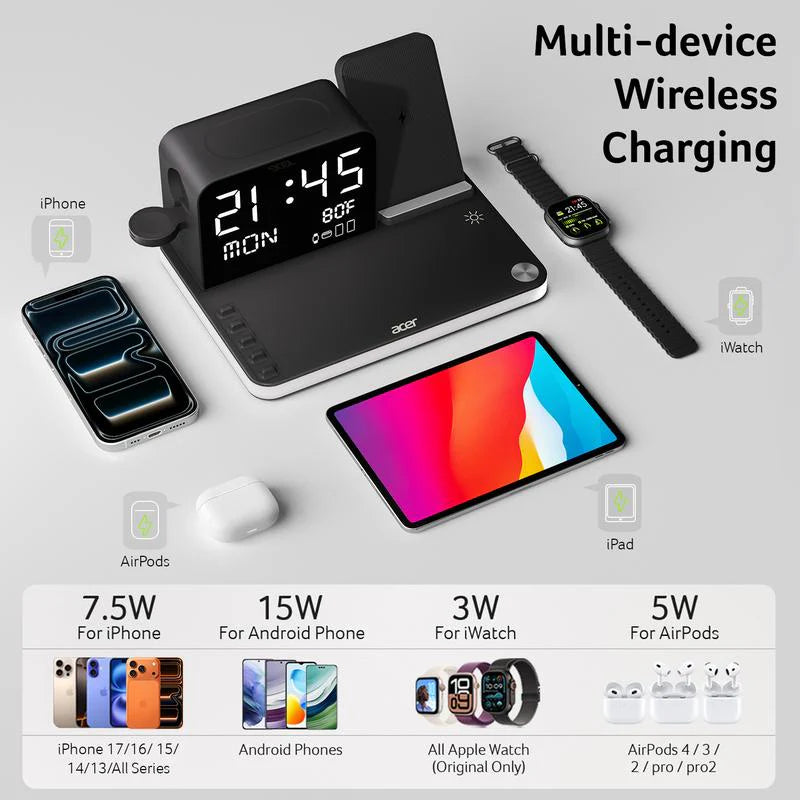 7-in-1 wireless charging station