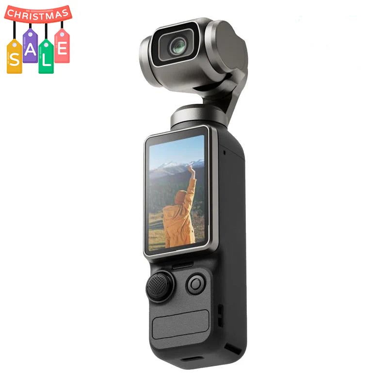 4K Camera, 3-Axis Stabilizer, Fast Focus